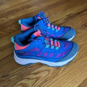 Merrell Kids' Moab Speed Mid Waterproof Hiking Boots